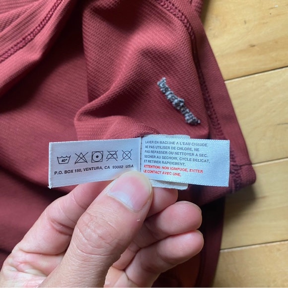 Patagonia Vintage Maroon Athleisure Tee - Picture 9 of 10